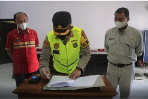 Kapolres Buton Tandatangani Nota Kesepahaman Rekruitmen Anggota Polri