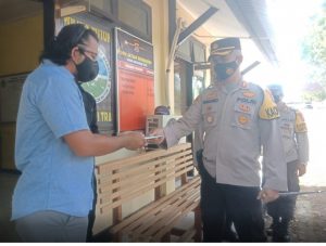 Tindak Lanjuti Arahan Kapolri, Polres Buton Tes Narkoba Seluruh Anggota