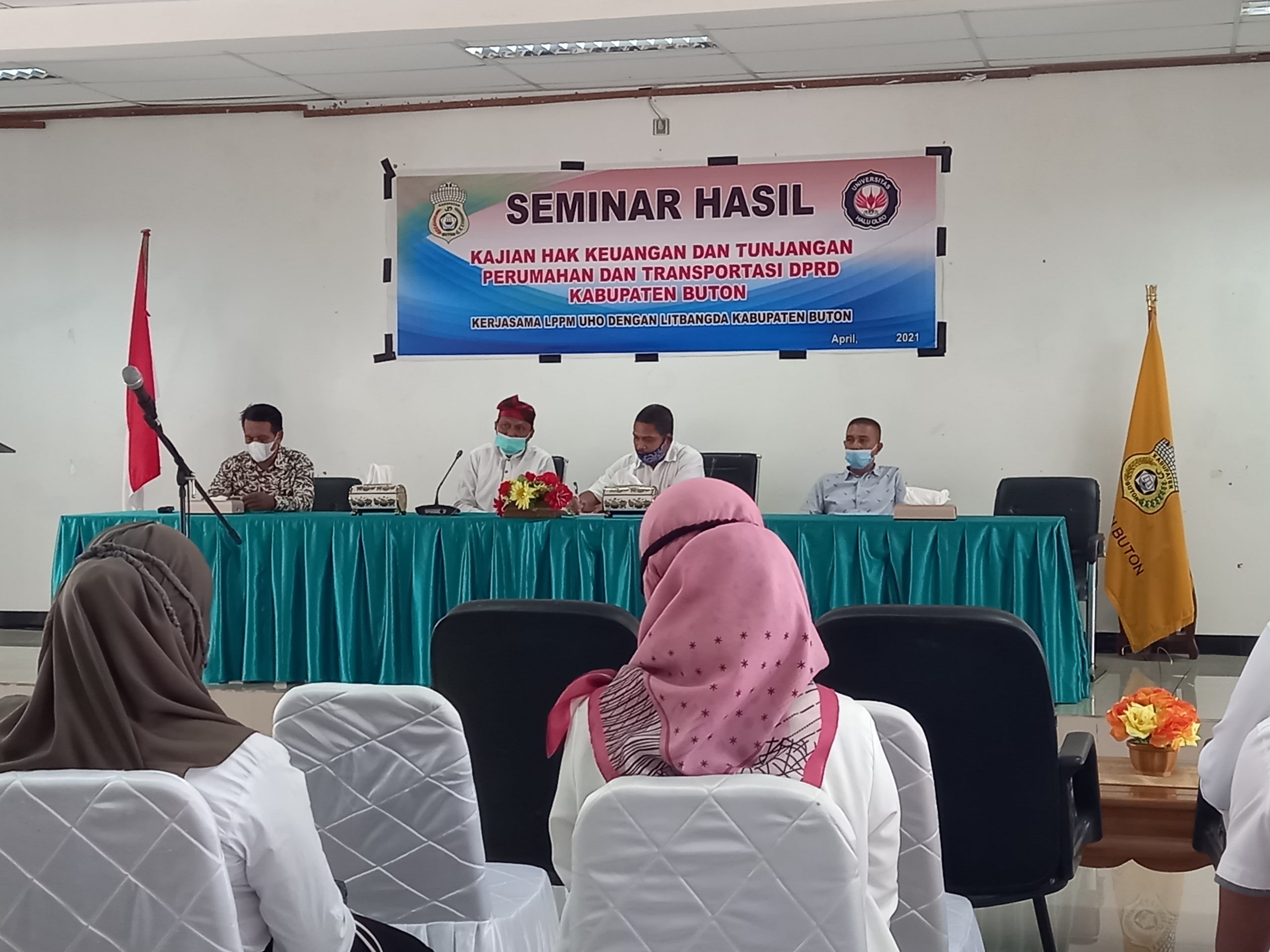Pemda Buton Gelar Seminar Penelitian Tunjangan Transportasi dan Perumahan Anggota DPRD