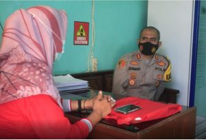 Sukseskan Vaksinasi, Kapolres Kawal Pelaksanaan Vaksinasi Bagi Publik