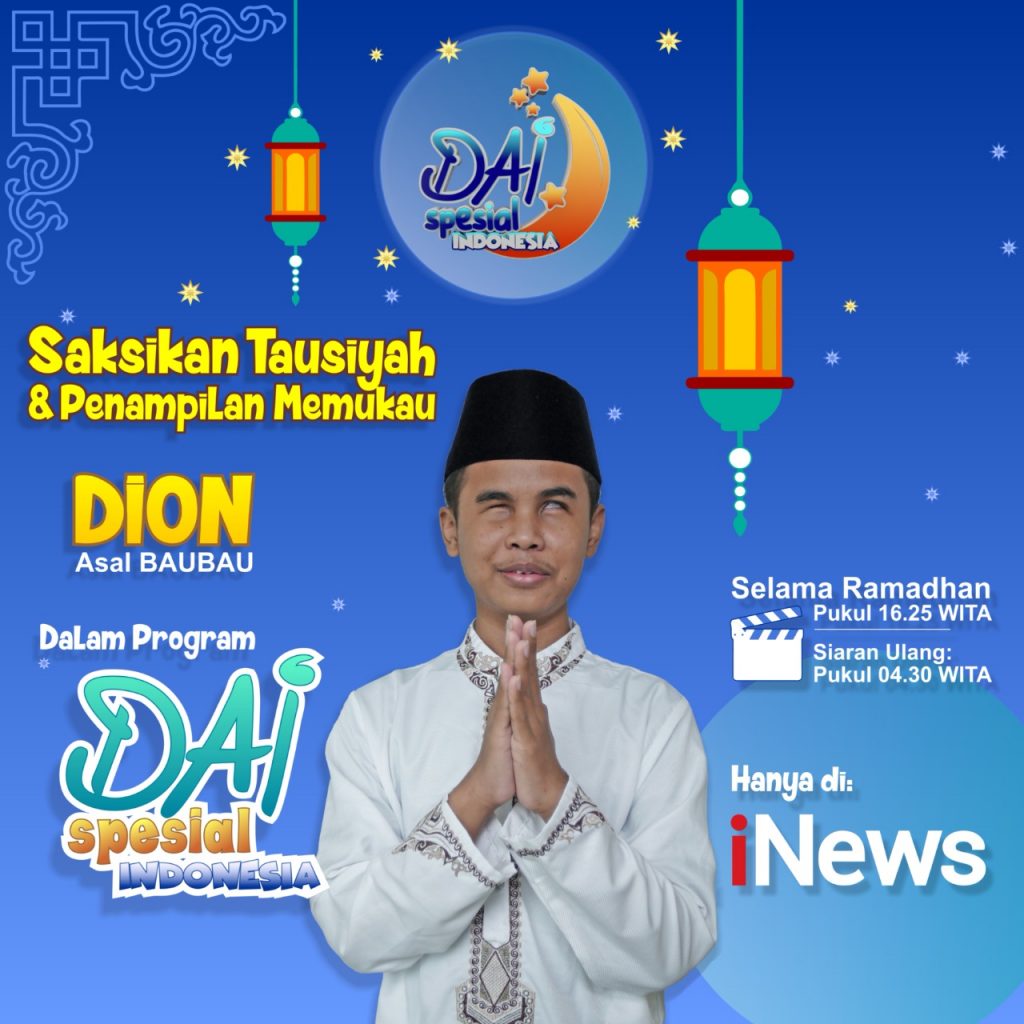 Dion, Remaja Difabel Wakil Baubau di kompetisi Dai Spesial Indonesia