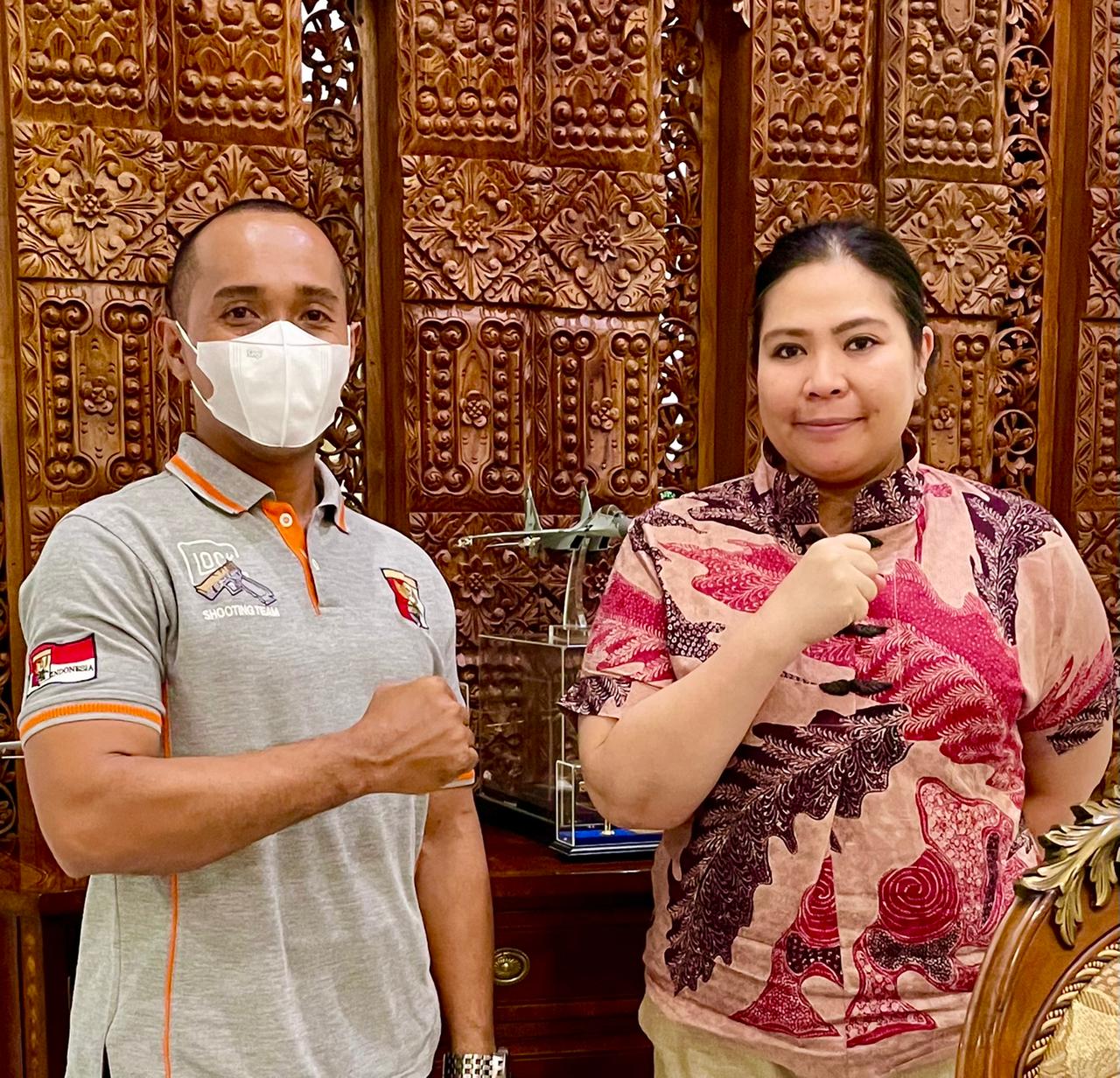 Sekum Perbakin Buton Koordinasi Persiapan Atlet Porprov Ke-XIV