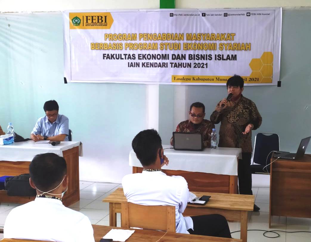 FEBI IAIN Kendari Bantu Pendirian BMT Yayasan Pendidikan IBNU ABBAS di Muna