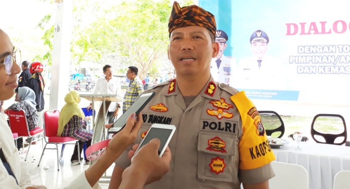 Kapolres Baubau : Warga yang Tinggalkan atau Masuk Baubau Harus Sesuai SK Gubernur