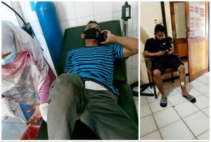 Dikeroyok di Jembatan Tengah, Tiga Pemuda Alami Luka Bacok Usai Cari Sahur