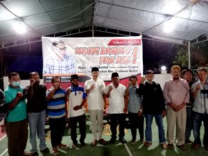 Masyarakat Wolowa Gelar Acara Ngopi Bareng Abdurrahman Shaleh