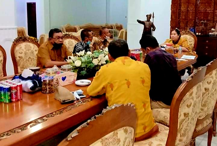 Temui Ketua Koni Sultra, Sekot Harap 26 Cabor Porprov Dipertandingkan di Baubau