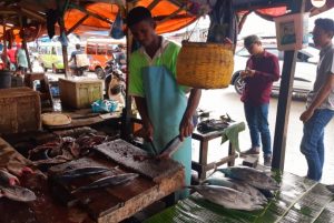 Ombak Keras Harga Ikan di Pasar Mahal