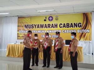 Murtaba Muru Didapuk Jadi Ketua Kwartir Pramuka Buton