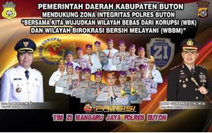 Pemkab Buton dan Buton Selatan Dukung Pembangunan ZI Polres Buton