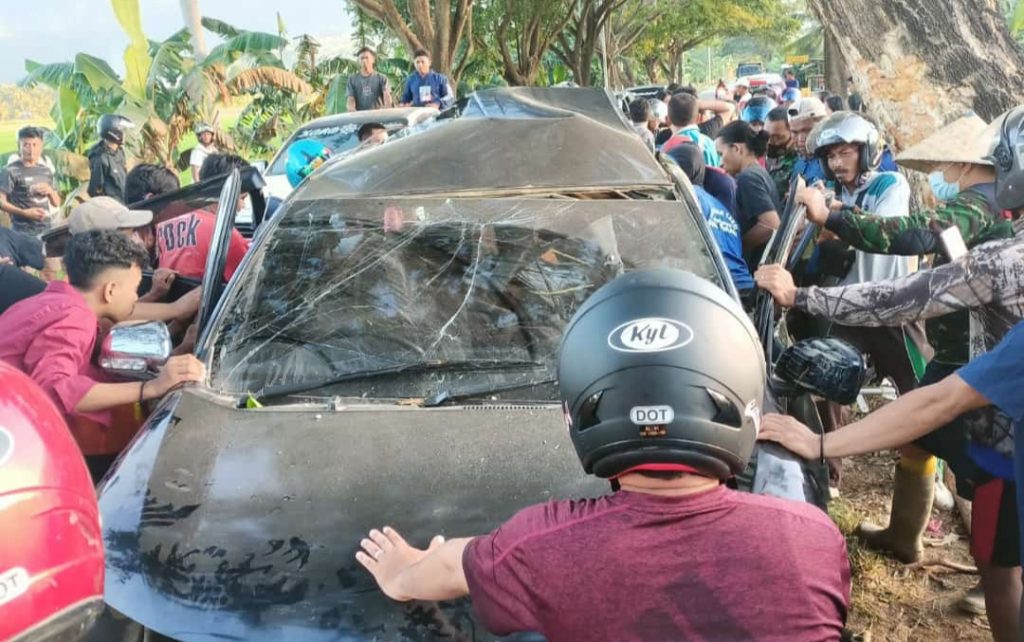 Lima Mahasiswa Fakultas Teknik Universitas Haluoleo Tewas Dalam Kecelakaan Tunggal