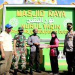 Sambut HUT Bhayangkara ke 75, TNI – POLRI Gelar Bakti Sosial