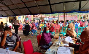 HUT Bhayangkara ke 75, Program Vaksinasi Digelar Melebihi Target Capaian di Buton
