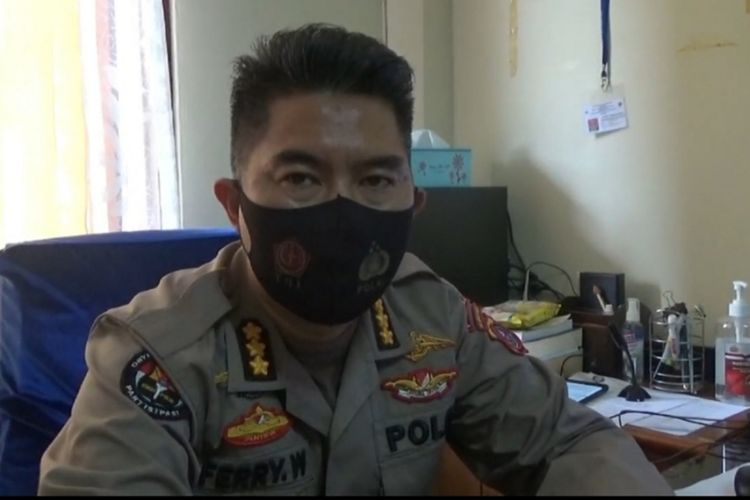 Kabid Humas Polda Sultra Kombes Pol Ferry Walintukan(KOMPAS.COM/KIKI ANDI PATI)