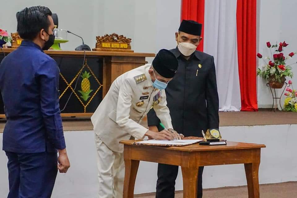 DPRD Baubau Setujui Perubahan RPJMD 2018-2023