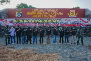 Pemkot Baubau Suport Cabor Menembak