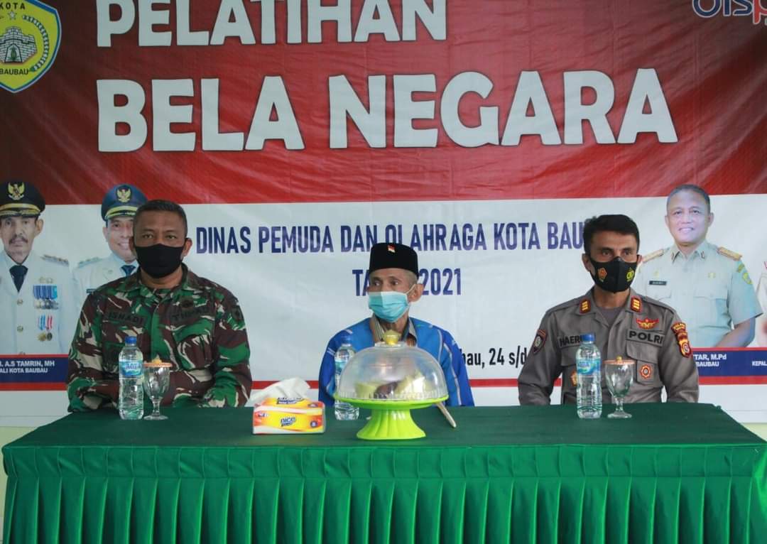 Wali Kota Ajarkan Wawasan Kebangssan dan PO 5 Pada OKP se-Baubau