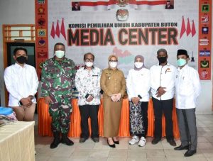 Wabup Hadiri Rakor Pemutahiran Data KPUD Buton