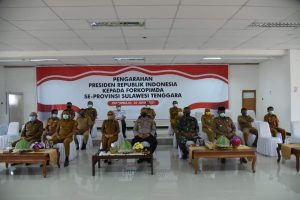 Presiden Sebut Buton Salah Satu Daerah di Sultra Rendah dalam Kepatuhan Memakai Masker
