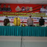Polda Sultra Sosialisasikan Pencegahan dan Pemberantasan Penyalahgunaan Narkoba di Kantor Bupati Buton