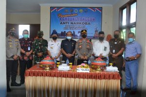 Berantas Peredaran Narkoba, Polres Baubau Dirikan Kampung Tangguh Anti Narkoba