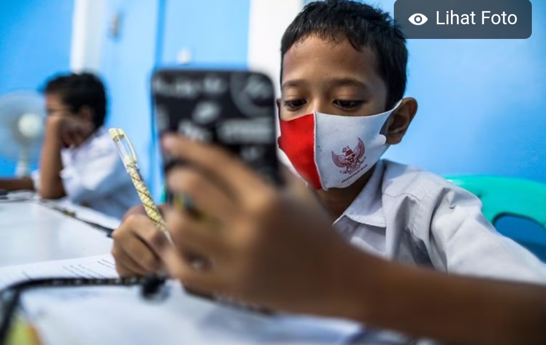 Dua Kelurahan di Pasarwajo Gelar Pembelajaran secara Daring