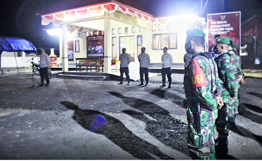 Jelang PPKM Mikro, Polres Buton Gelar Apel Kesiapsiagaan