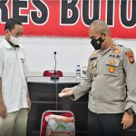 Salurkan Beras Premium, Polres Buton Gandeng Bulog