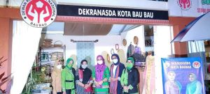 Dekranasda Baubau Tampilkan Hasil Kerajinan Masyarakat Pada Sultra Expo