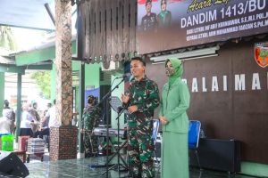 Bupati Buton Hadiri Acara Lepas Sambut Dandim 1413 Buton