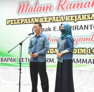 Bupati Gelar Acara Pelepasan Kajari Buton