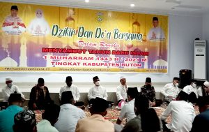 Peringati Tahun Baru Islam 1443 H Pemda Buton Gelar Dzikir dan Doa Bersama