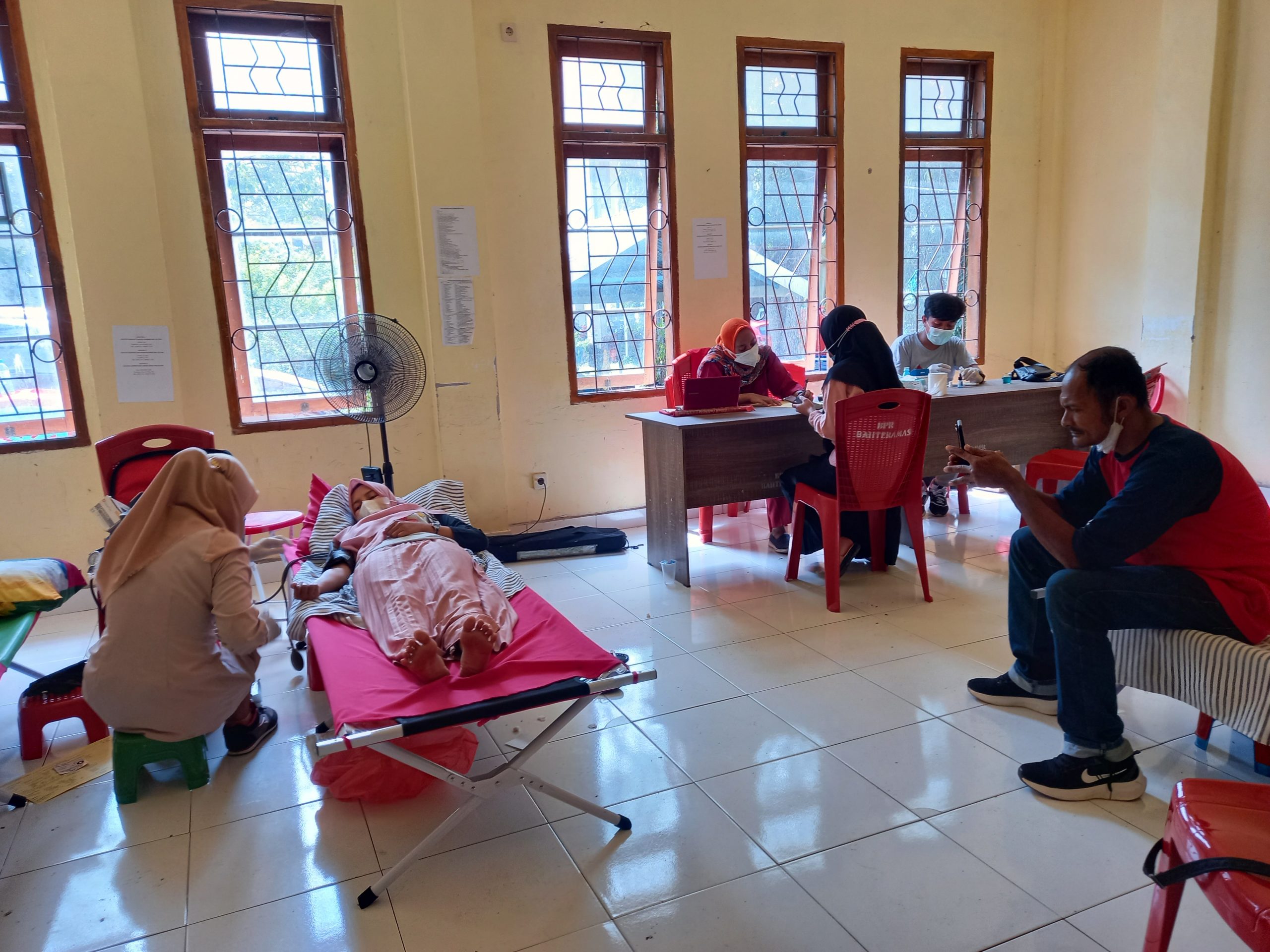 Sukses Pelaksanaan Donor Darah, Laode Rafiun :"Semoga Bisa Membantu Masyarakat,"
