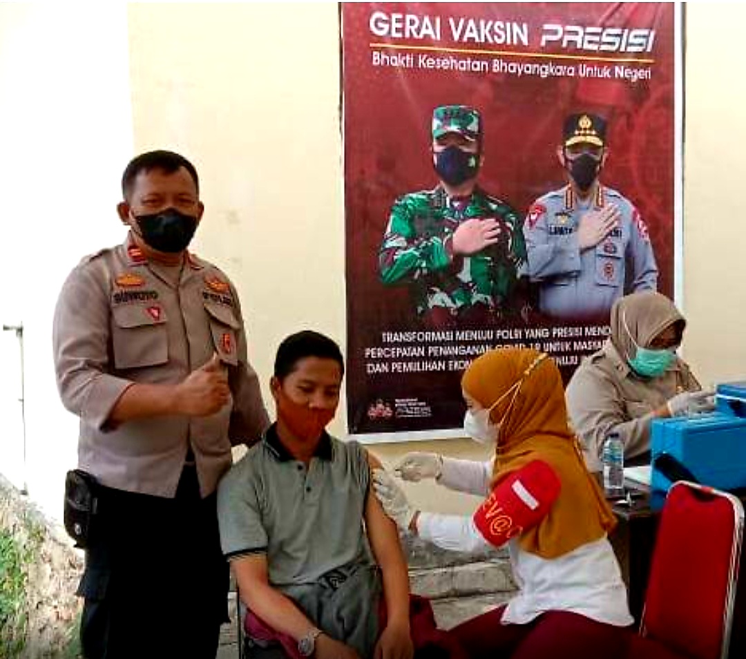 Polres Buton Buka Gerai Vaksin untuk Masyarakat Umum