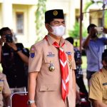 Bupati Buton Pimpin Upacara Hari Pramuka ke 60