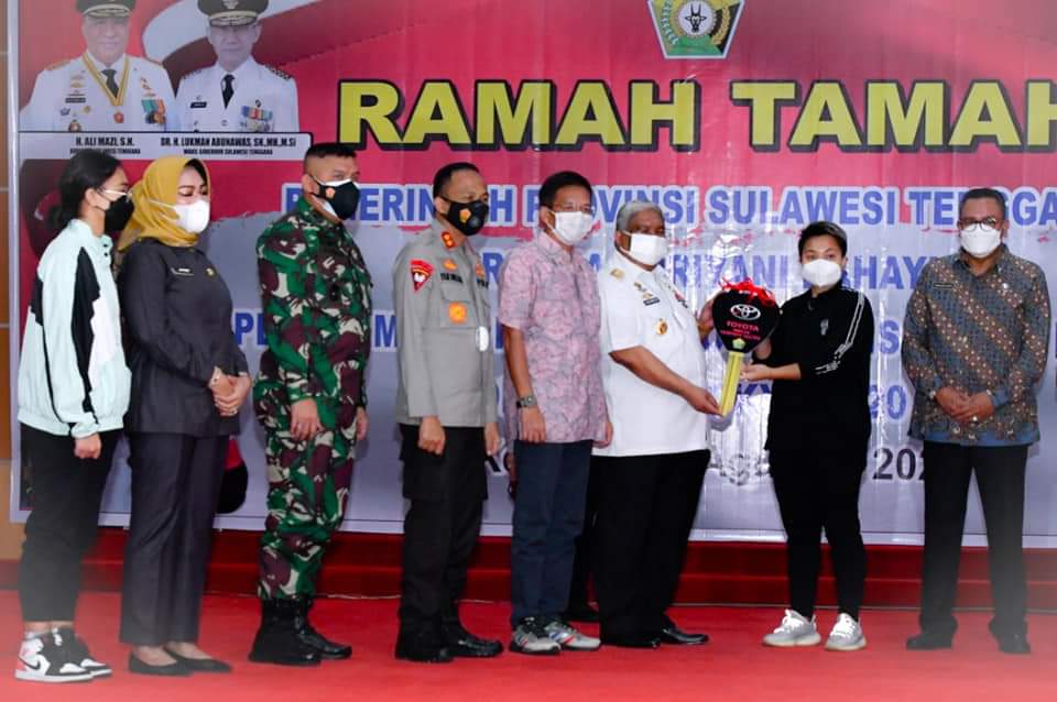 Gubernur Ali Mazi Beri Apresiasi, Nama Apriani Rahayu Dijadikan Nama GOR di Kota Kendari