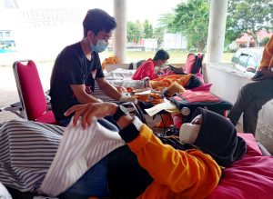 Bersama PMI Buton, Kelurahan Kambula-Bulana Gelar Donor Darah