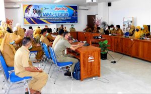Kepala Bappeda Buton Luncurkan Aplikasi Aspal P Buton