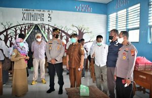 Gerai Vaksinasi Massal Polres Buton Sasar Pelajar di Buton Selatan