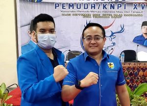 Raden Andreas Terpilih Menjadi Ketum DPP KNPI,Alvin Akawijaya Putra Beri Selamat
