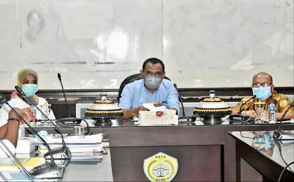Tuntaskan Sengketa Lahan Pasar Sentral Eks Kebakaran, Wawali Baubau Kembali Gelar Rapat Internal