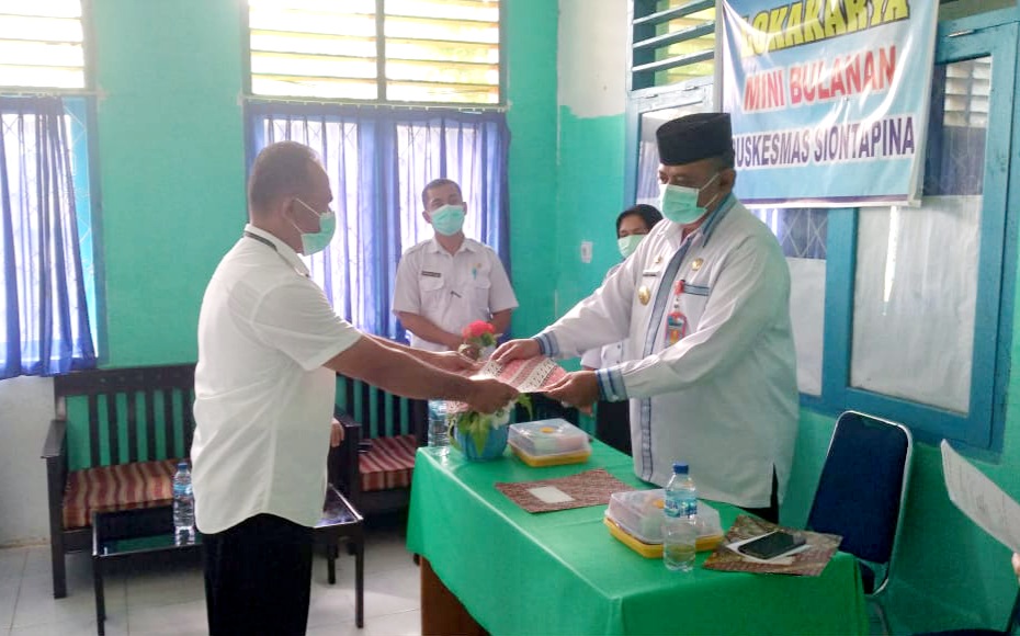 Empat Kapus Dilantik, Kapus Siotapina Dapat Promosi Jabatan