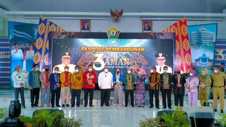 Bupati Buton Hadiri Ekspos Tiga Tahun Kepemimpinan Aman