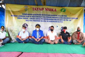 Warga Awainulu Hibahkan 30 Ha Lahan untuk Markas Korem TNI AD di Buton