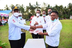 Pembukaan KBK PMI Tingkat Provinsi Sultra Resmi Dibuka Abdurrahman Saleh