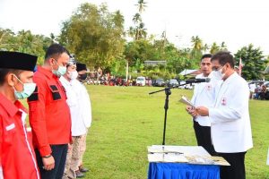 Pembukaan KBK PMI Tingkat Provinsi Sultra Resmi Dibuka Abdurrahman Saleh
