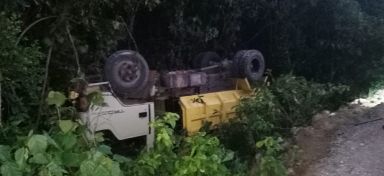 Seorang Kernet Tewas Tertimpa Truk