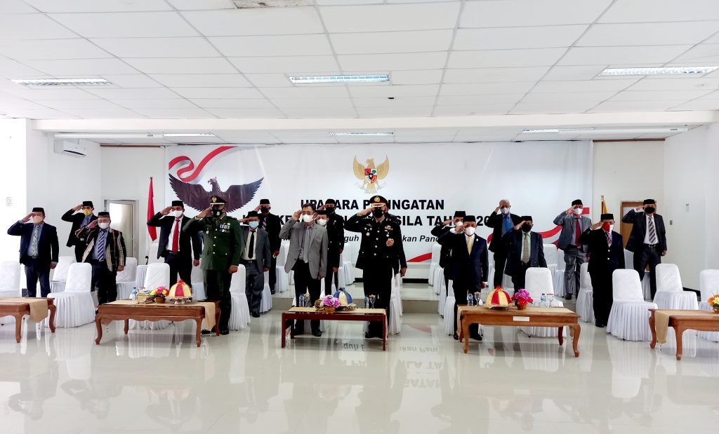 Dipimpin Presiden, Pemkab Buton Memperingati Hari Kesaktian Pancasila secara Virtual