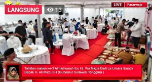 Gelar Takziyah Hari Ketiga Kepergian Ibundanya, Gubernur :"Tahun ini Ujian Berat Bagi Saya,"