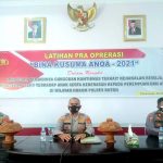 Ciptakan Kamtibmas yang Kondusif,Kapolres Buton Pimpin Lat Pra Ops Bina Kusuma Anoa 2021